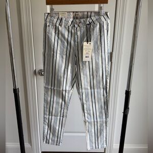 Striped Skinny Pants for Women
